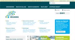 Desktop Screenshot of heusden.nl